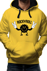 Sweat Adulte Smile Rock N Roll