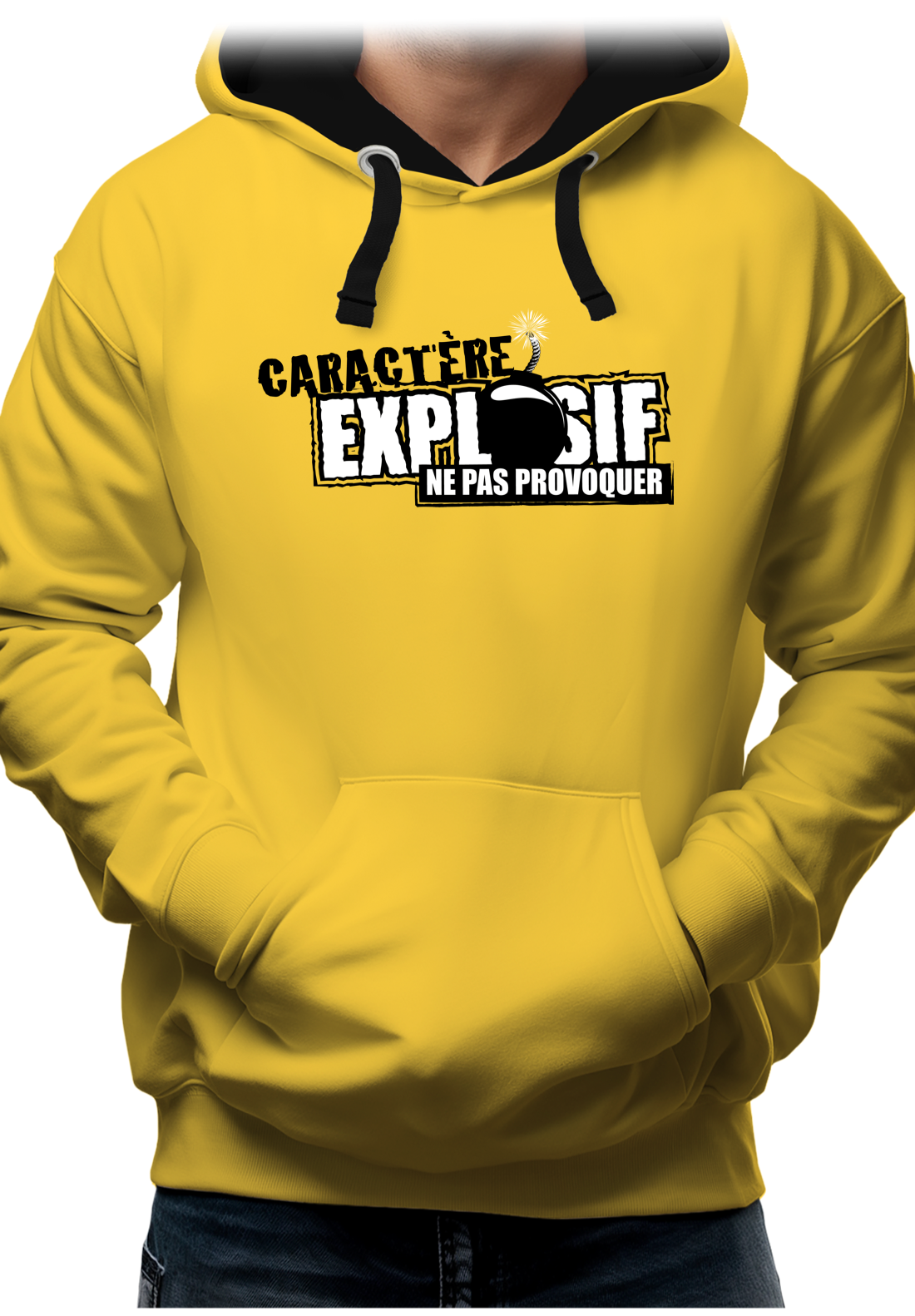 Sweat Adulte Caractère explosif