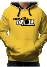 Sweat Adulte Caractère explosif