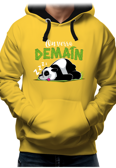 Sweat Adulte On verra demain
