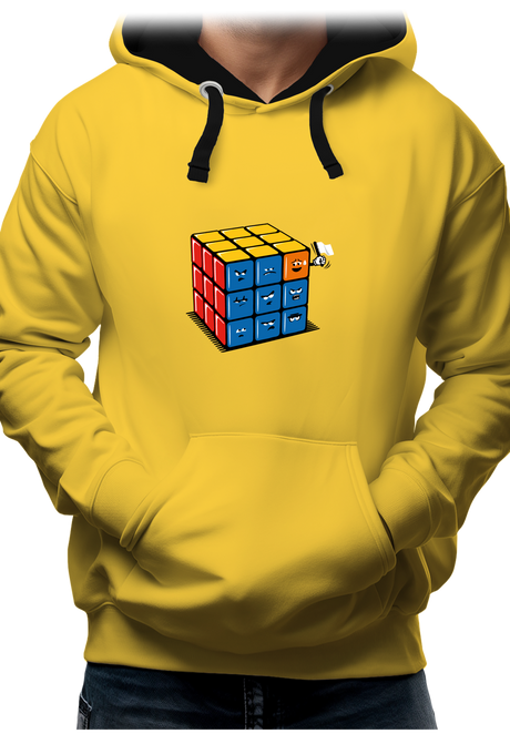 Sweat Adulte Ruby cube avec drapeau