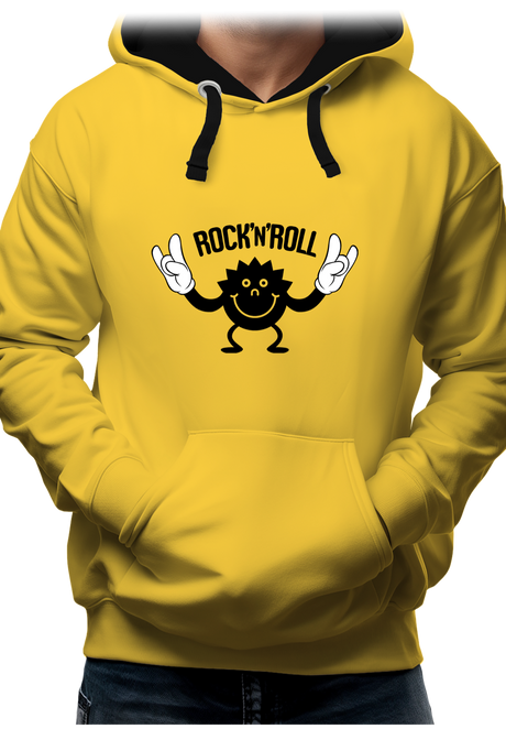 Sweat Adulte Smile Rock'N'Roll