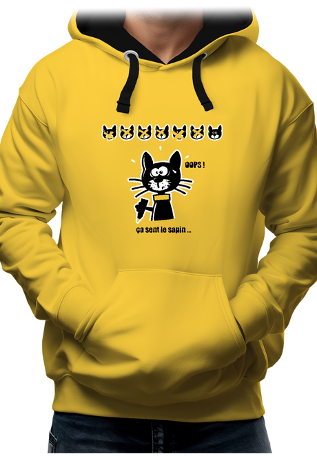 Sweat Adulte Vie De Chat