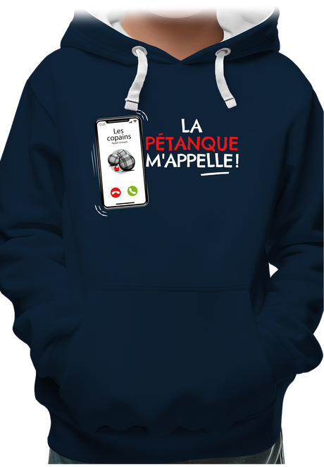 Sweat Adulte La pétanque m'appelle !
