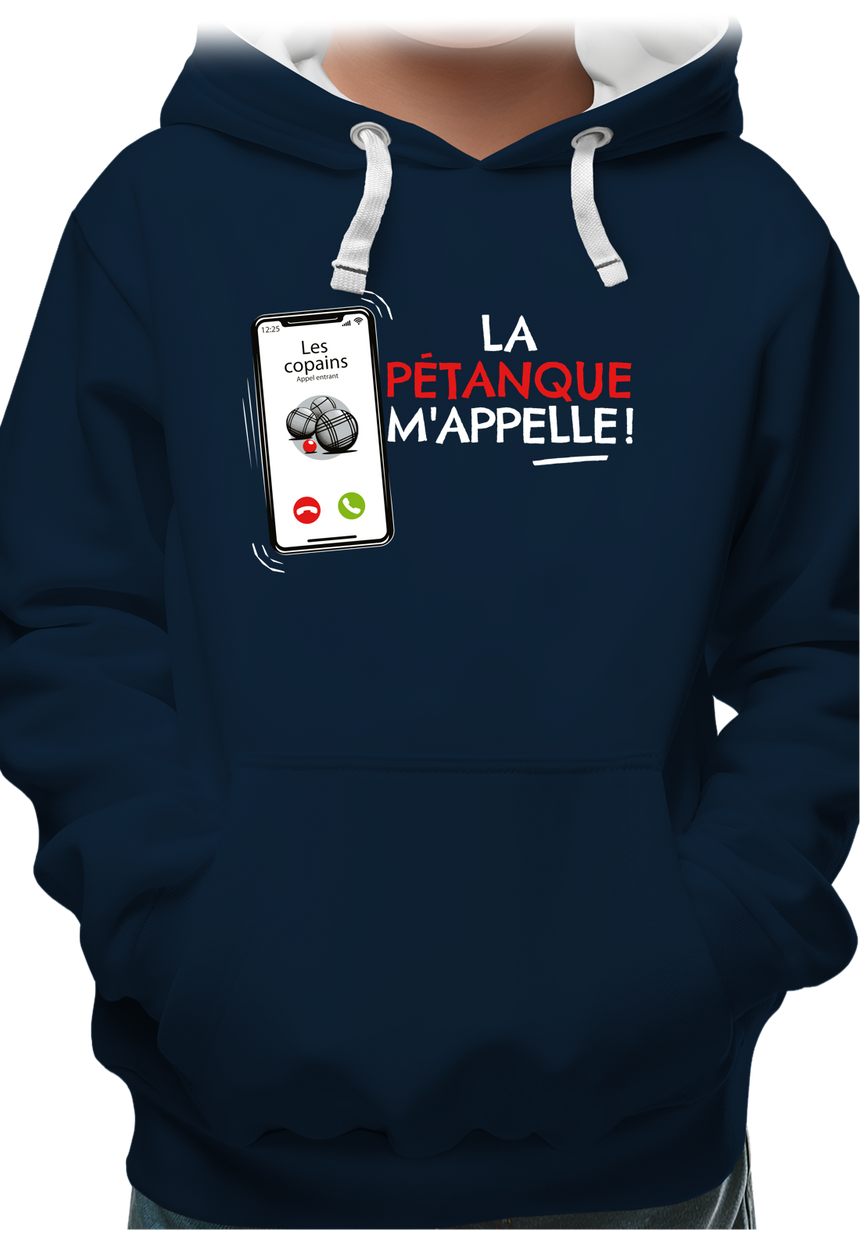 Sweat Adulte La pétanque m'appelle !