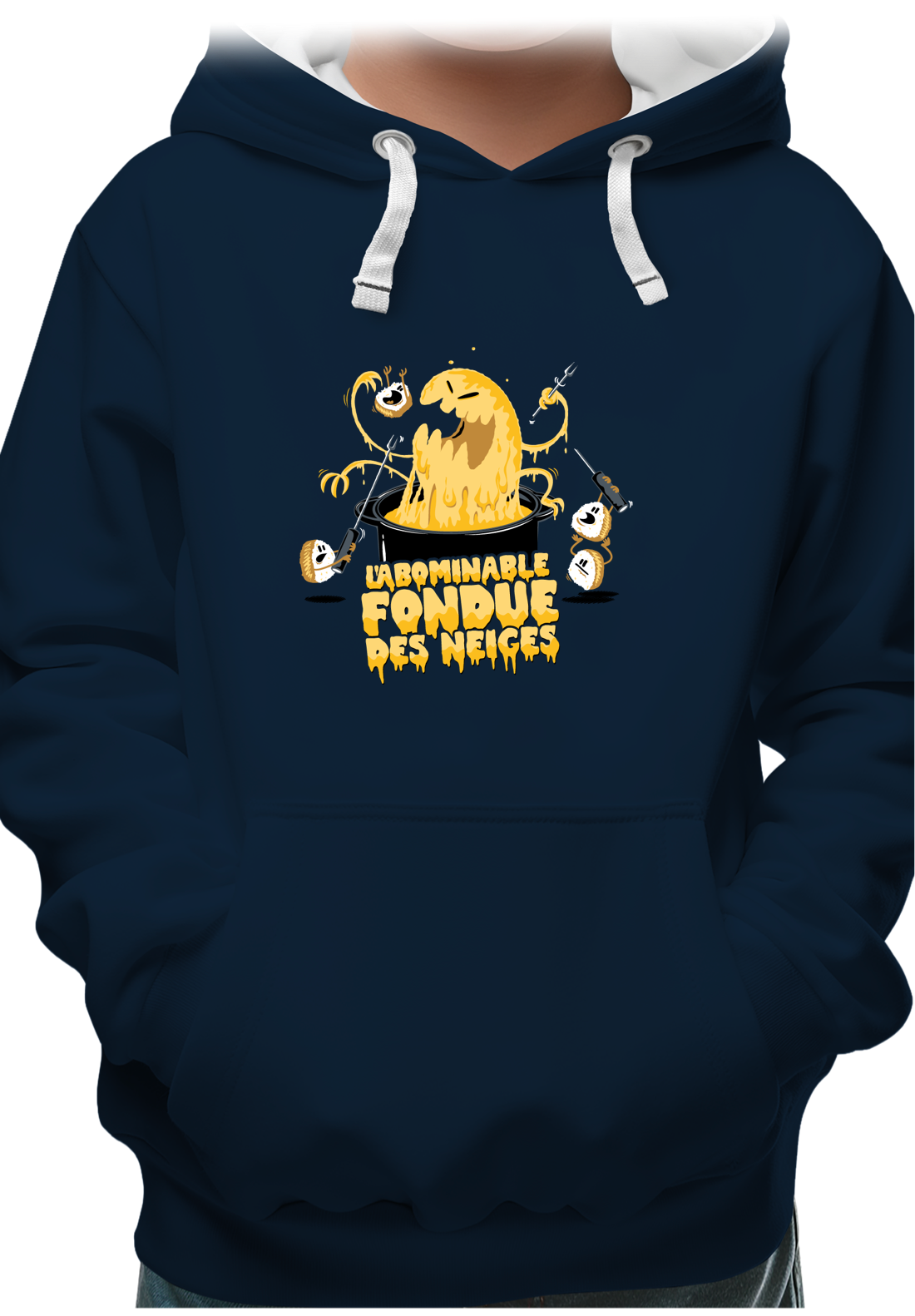 Sweat Adulte L'abominable fondue des neiges