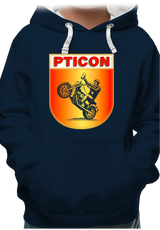 Sweat Adulte Pticon la bière des motards fou