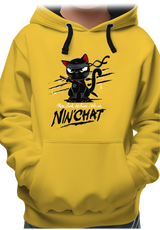 Sweat Enfant Mon chat déchire tout c'est un ninja