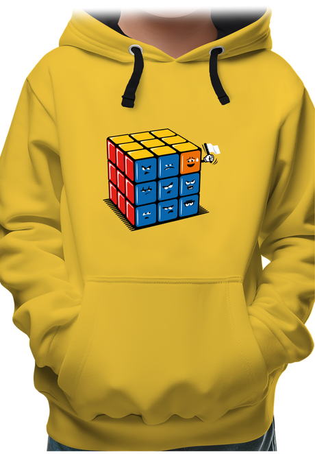 Sweat Enfant Ruby cube avec drapeau