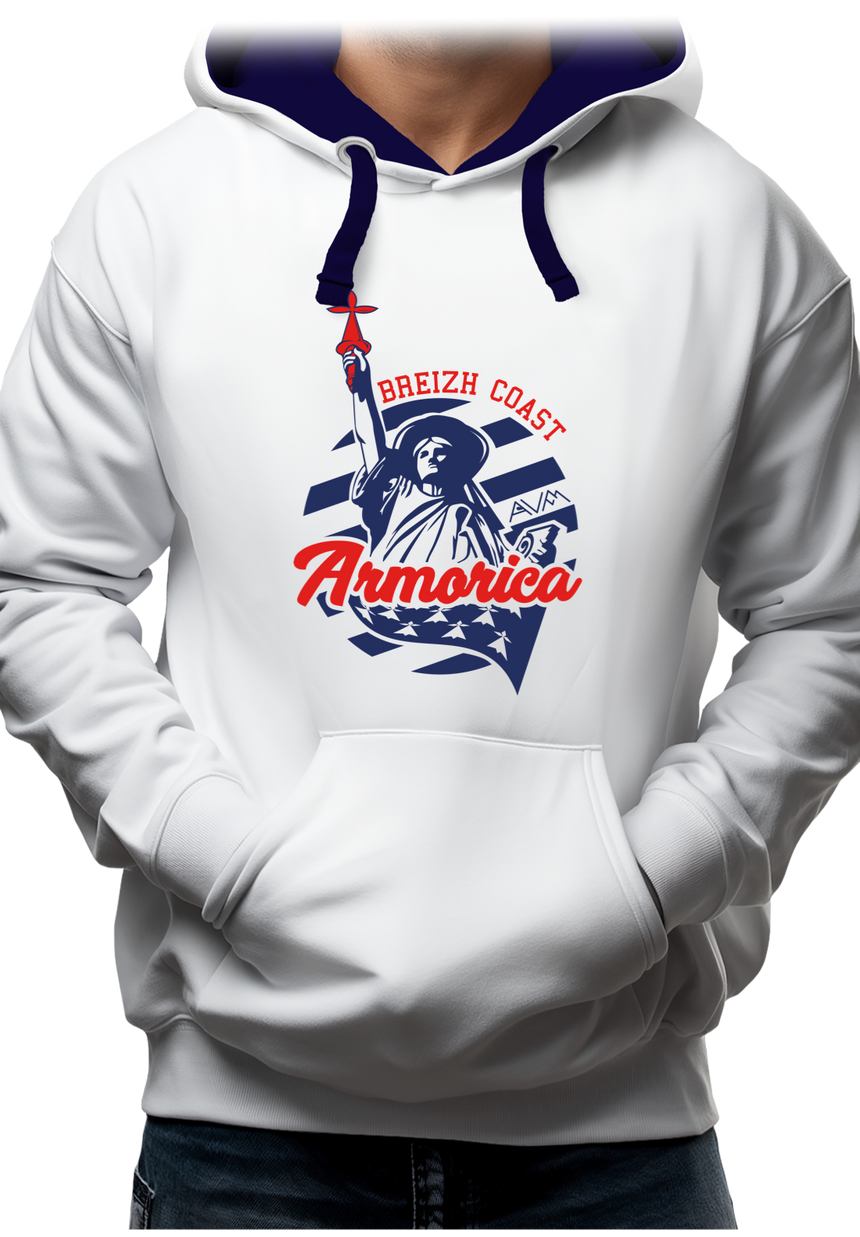 Sweat Adulte La statue des bretons unies
