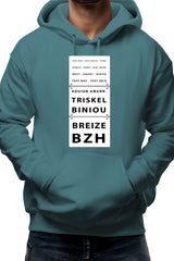 Sweat Adulte Test acuité visuelle ophtalmo made in bretagne