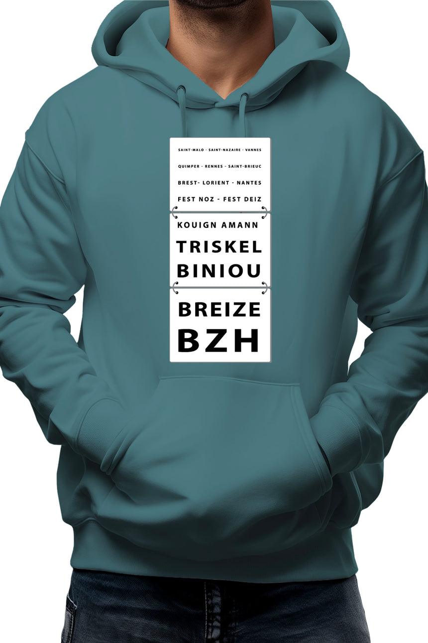 Sweat Adulte Test acuité visuelle made in Bretagne