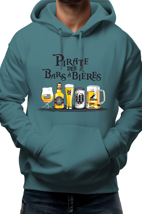 Sweat Adulte Pirates des bars a bieres