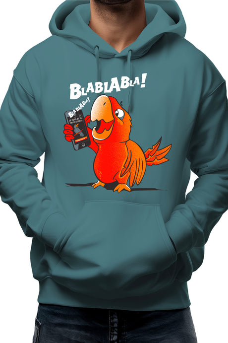 Sweat Adulte Blablabla le Perroquet