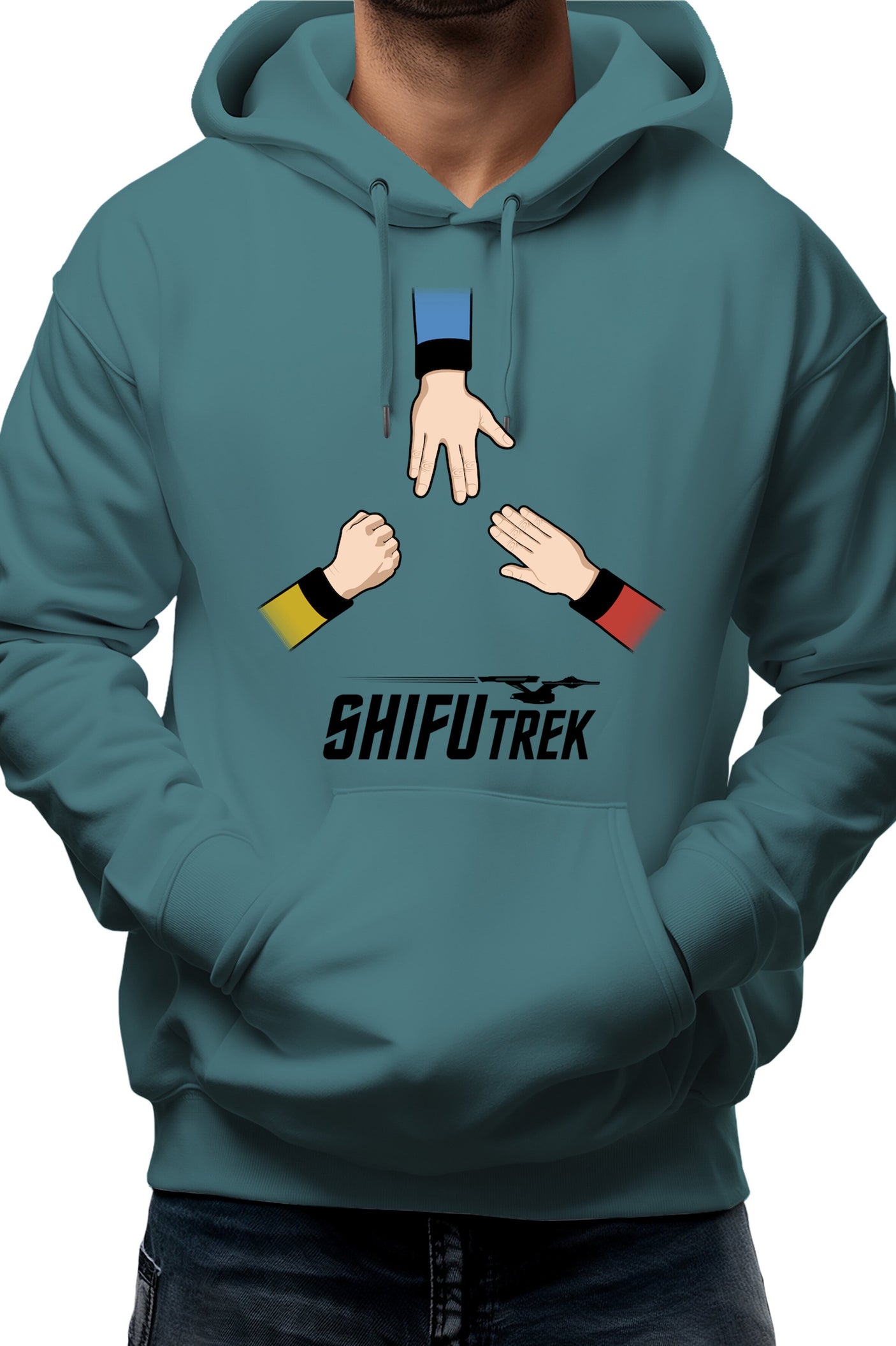 Sweat Adulte Shifumie sur STAR TRECK