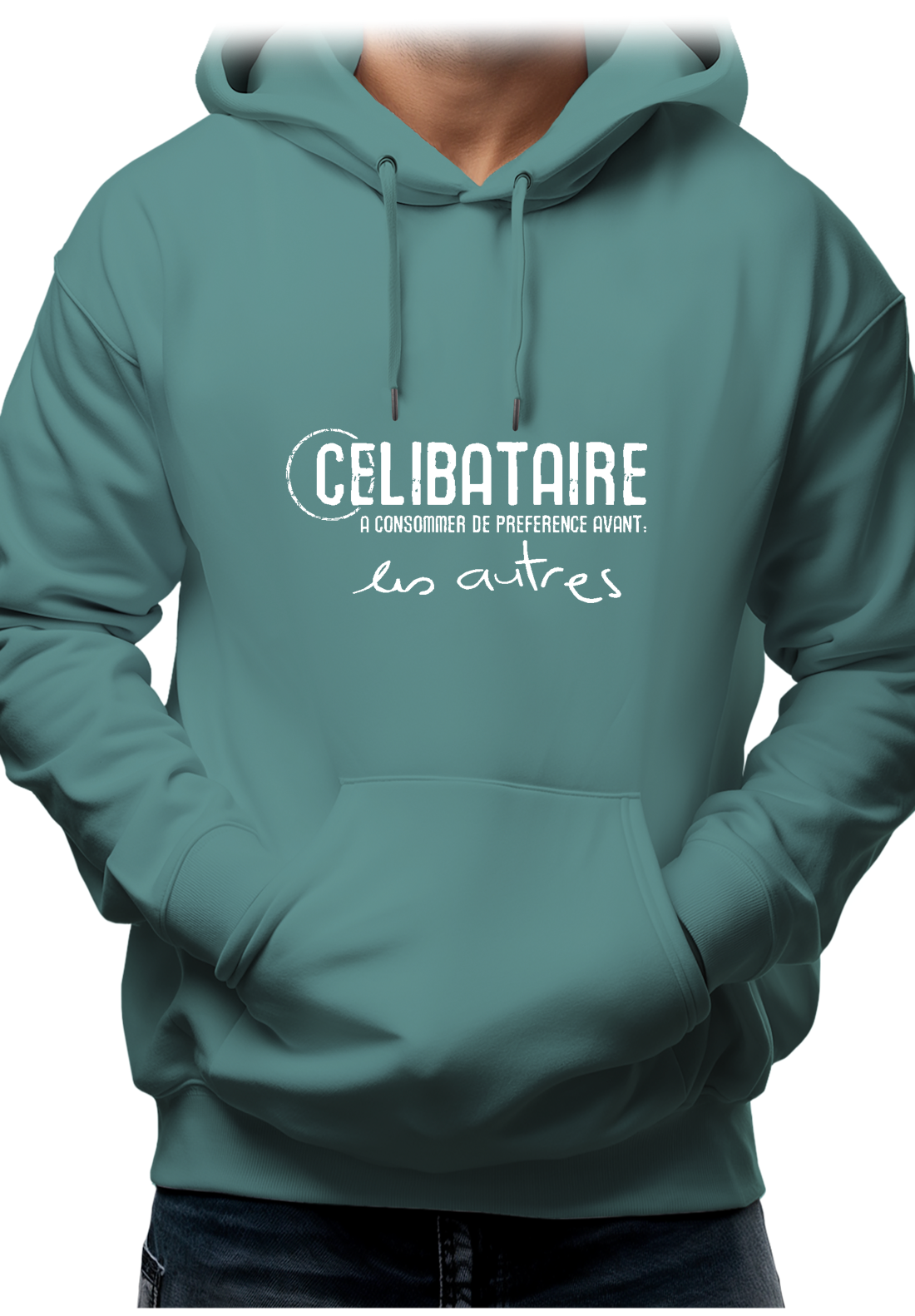 Sweat Adulte Célibataire à consommer avant les autres