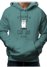Sweat Adulte Un chat laid en suisse