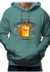 Sweat Adulte Ici on dit chocolatine !