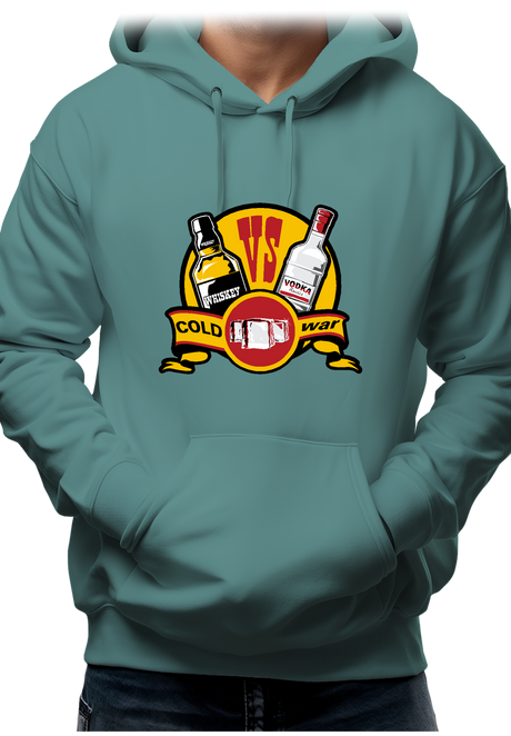 Sweat Adulte Coldwar alcool whisky contre vodka