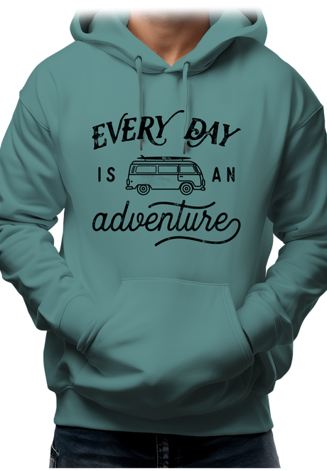 Sweat Adulte Every day in a van is an adventure