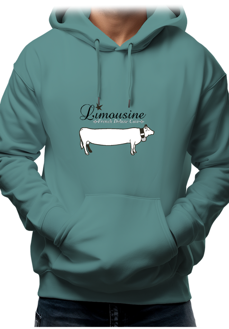 Sweat Adulte Limousine French Deluxe Cow