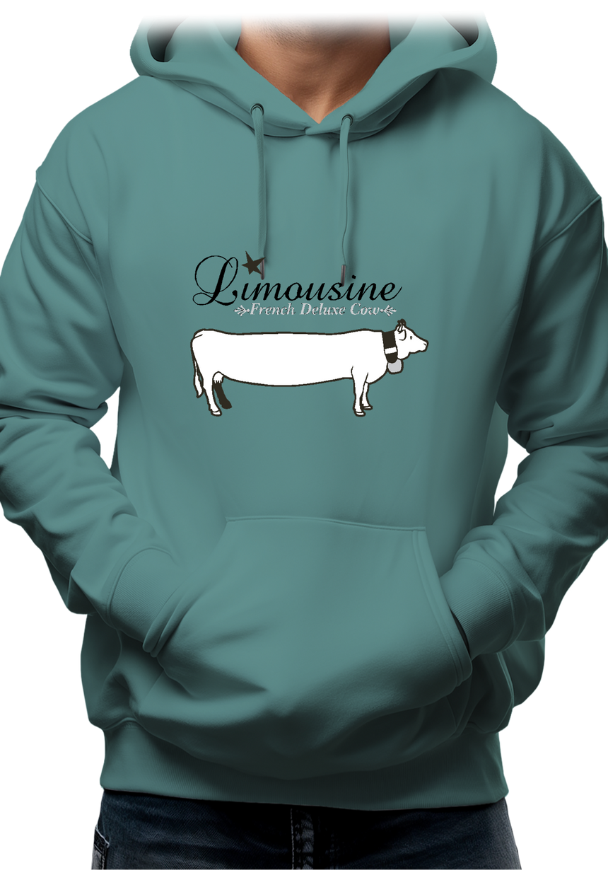Sweat Adulte Limousine French Deluxe Cow