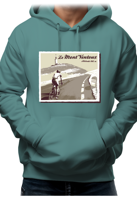 Sweat Adulte Le Mont Ventoux en vélo