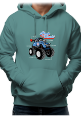 Sweat Adulte Monster Deuch