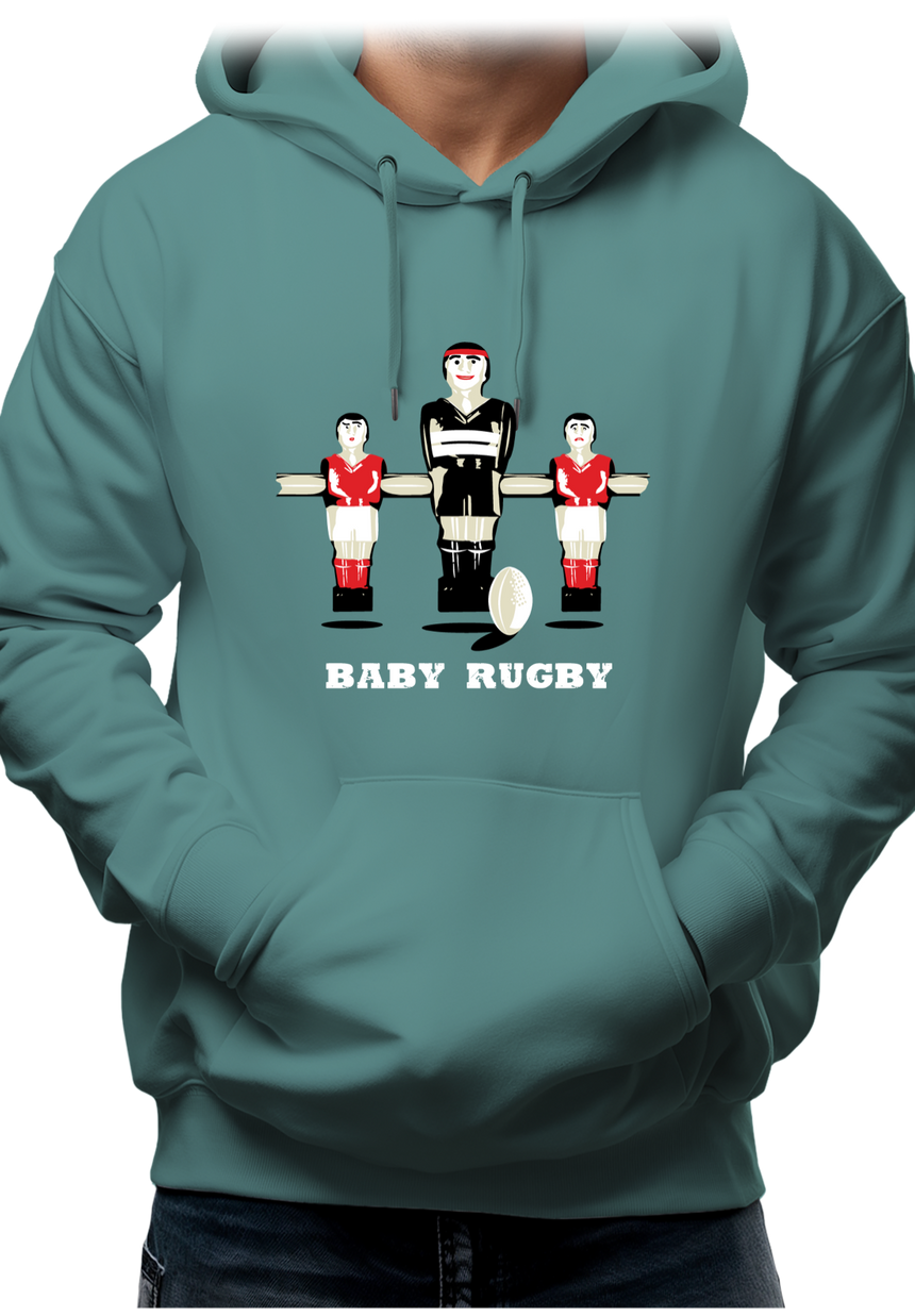 Sweat Adulte Rugby baby