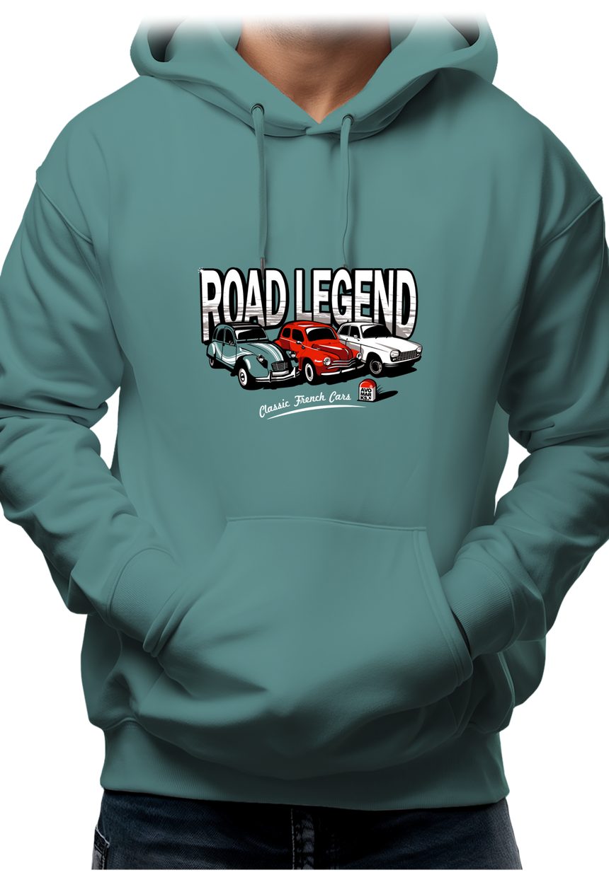 Sweat Adulte Road Legend Renault Peugeot