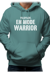 Sweat Adulte Maman en mode warrior