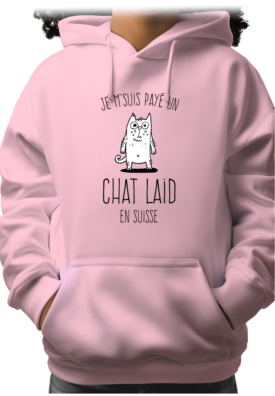 Sweat Adulte Un chat laid en suisse