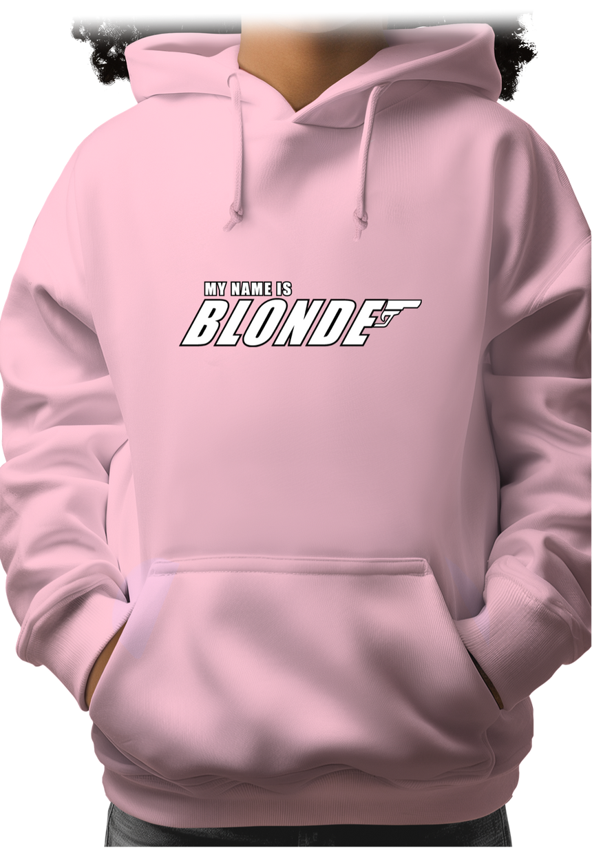 Sweat Adulte My Name Is Blonde