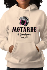 Sweat Adulte Motarde à l'ancienne