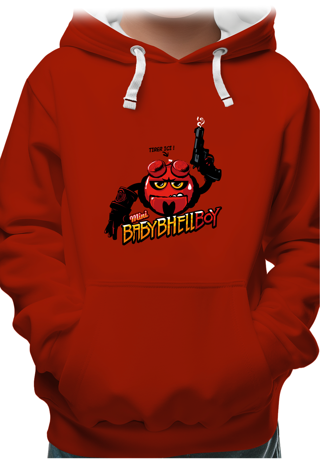 Sweat Enfant Baby Hell boy fromage à deguster