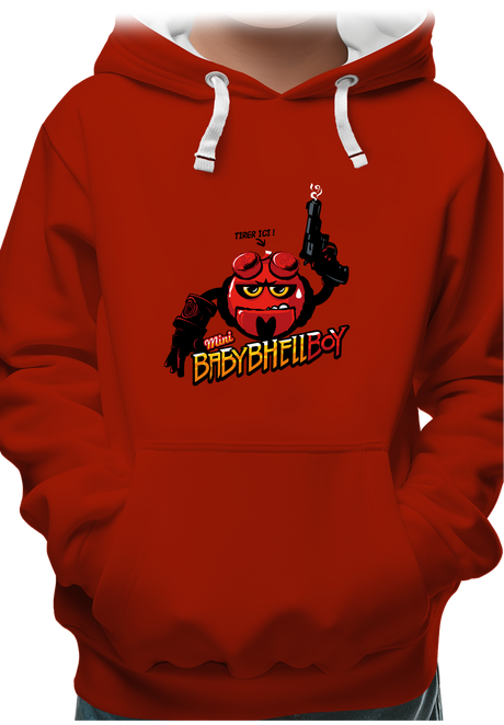 Sweat Enfant Baby Hell boy fromage à deguster