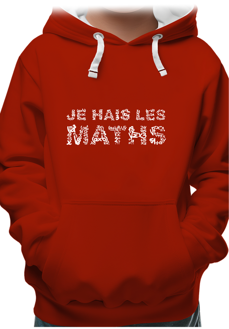 Sweat Enfant Je Hais Les Maths