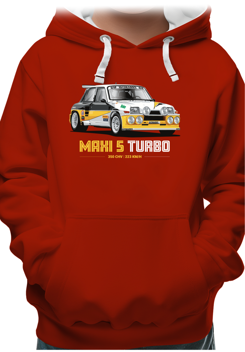 Sweat Enfant Voiture Maxi 5 Turbo