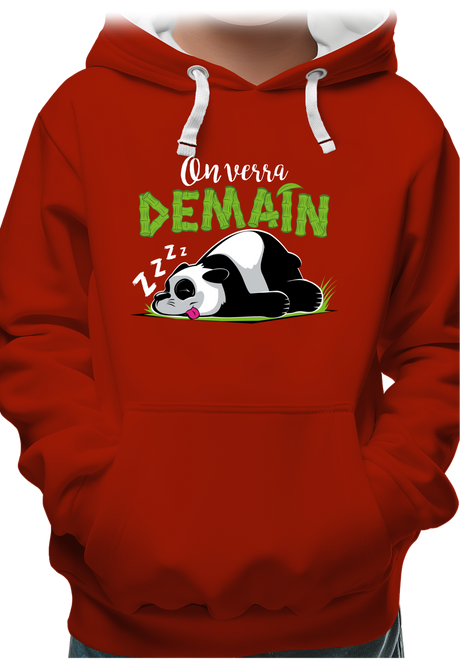 Sweat Enfant On verra demain