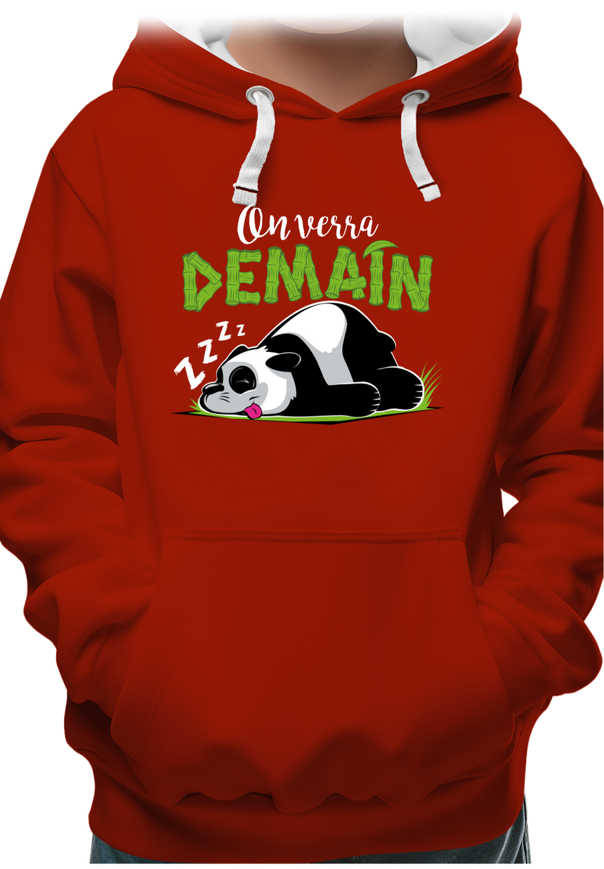 Sweat Enfant On verra demain