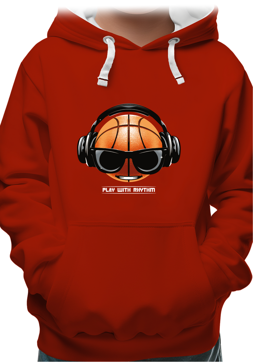 Sweat Enfant Play basket with rhythm