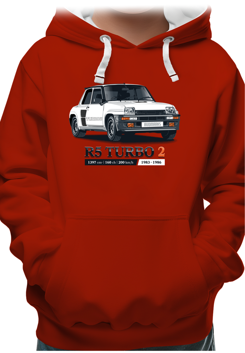 Sweat Enfant Voiture R5 Turbo 2