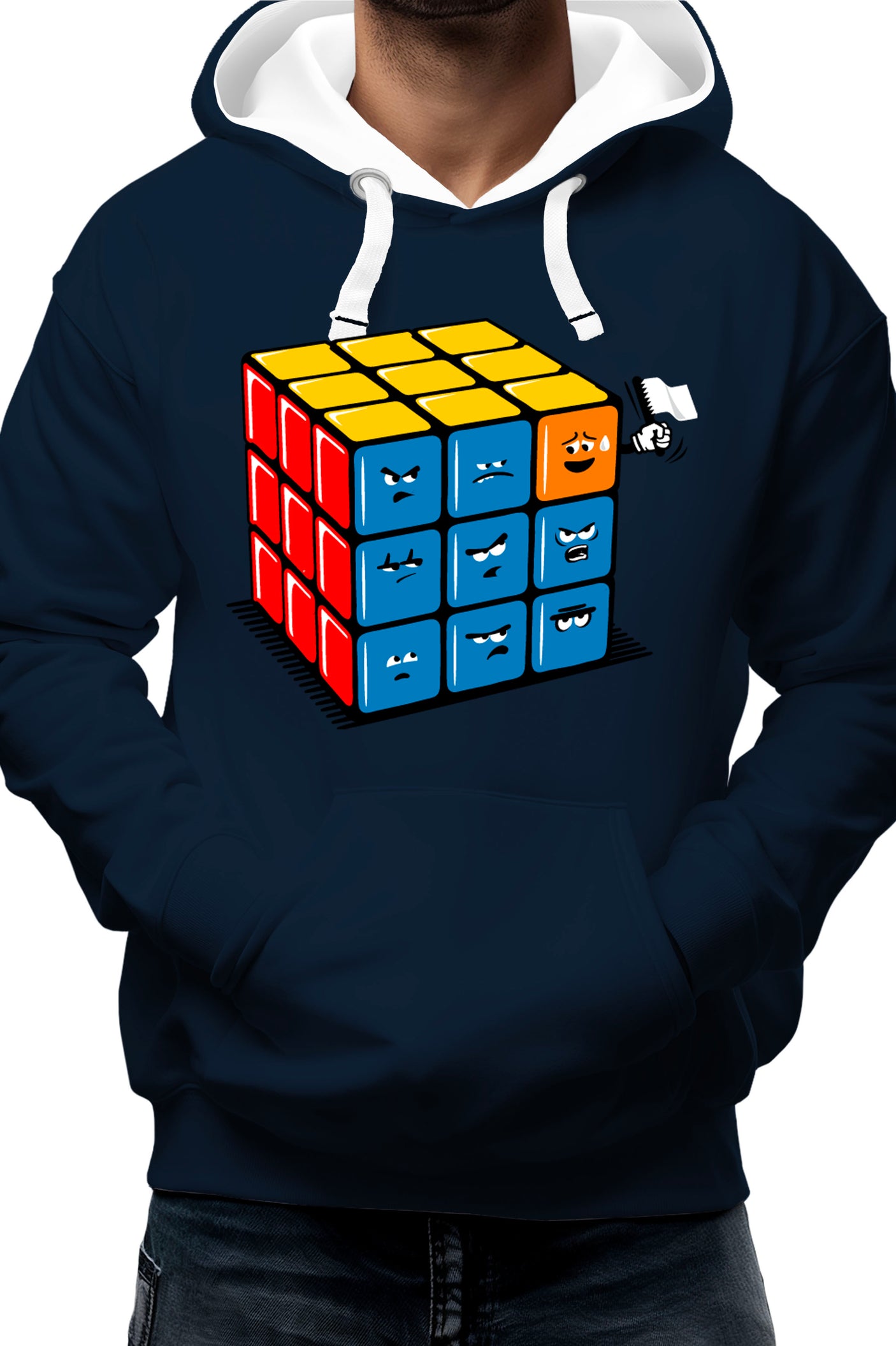 Sweat Adulte Ruby Cube Avec Drapeau