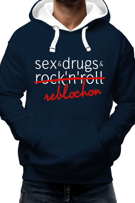 Sweat Adulte Snow Sex Rock Fromage