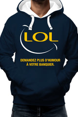 Sweat Adulte Lol Banque