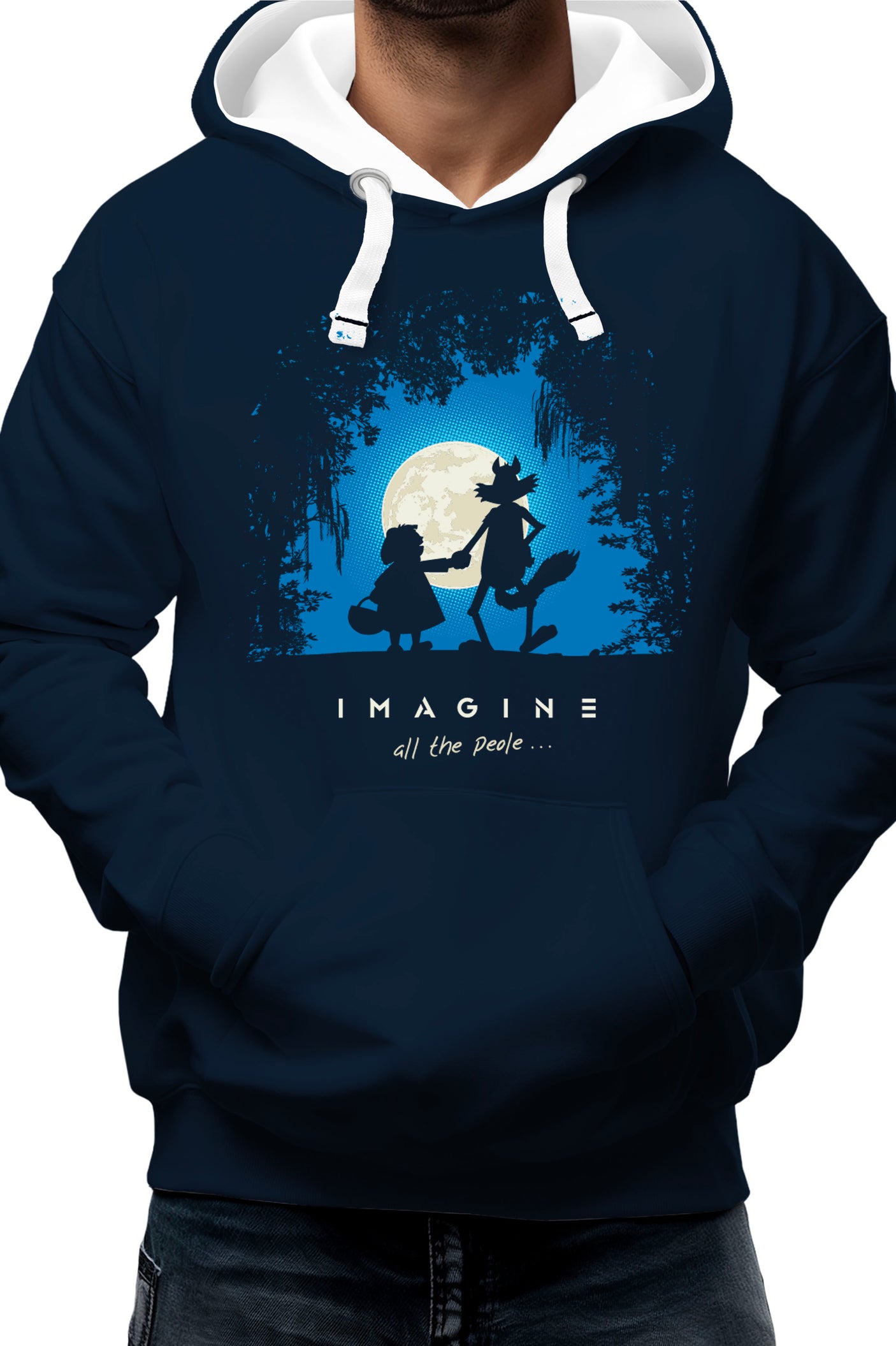 Sweat Adulte Conte loup et chaperon