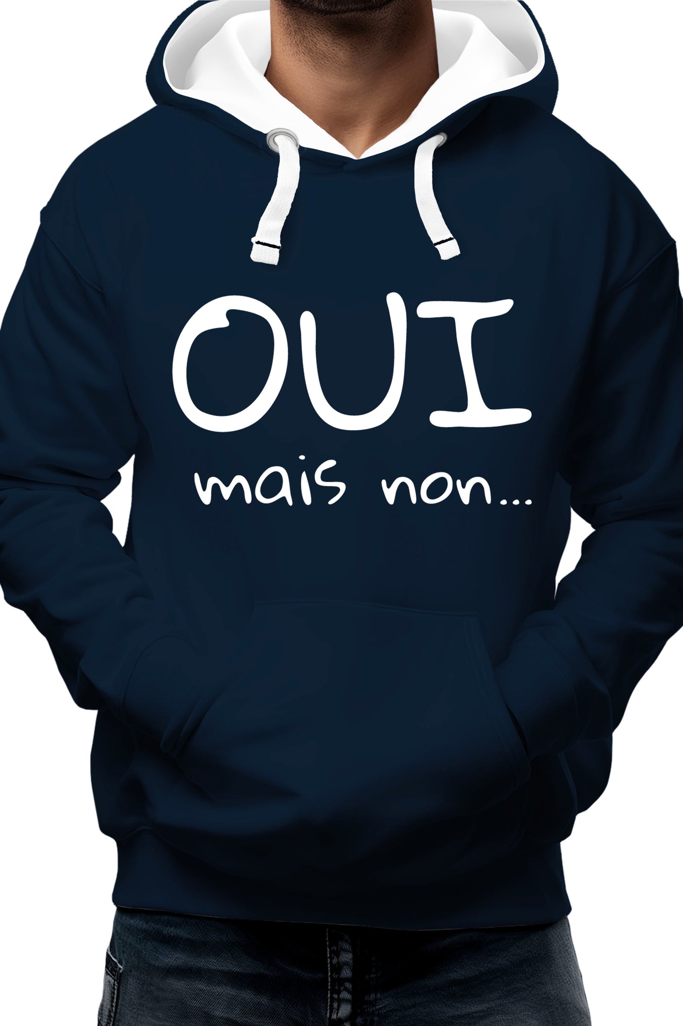 Sweat Adulte Oui mais non...