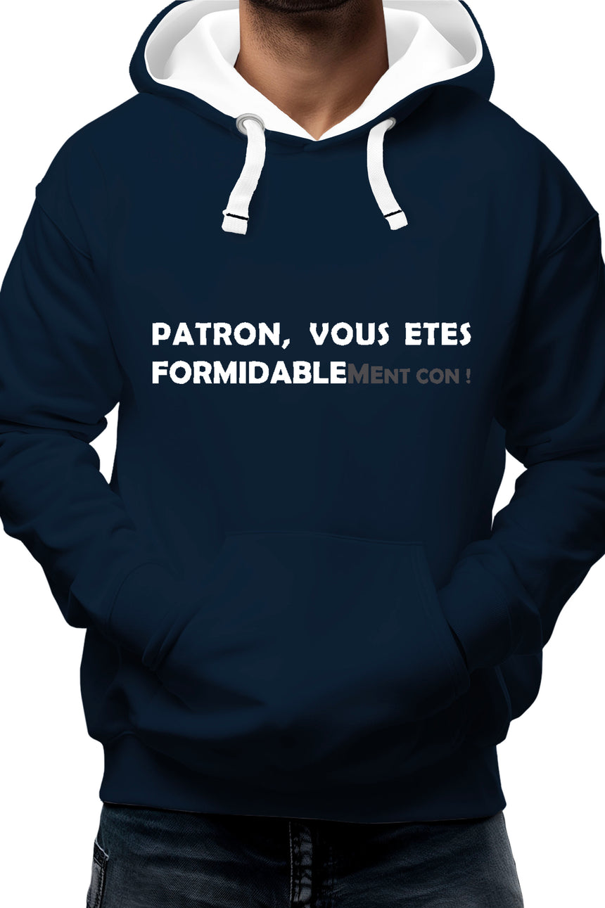 Sweat Adulte Formidablement con patron