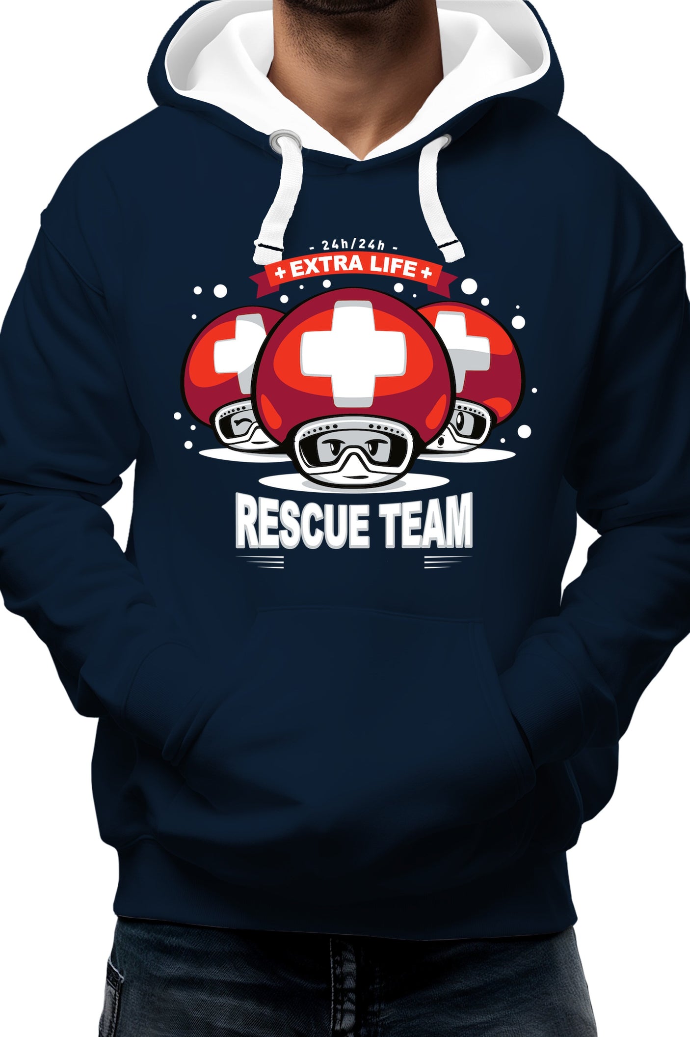 Sweat Adulte Power up extra life