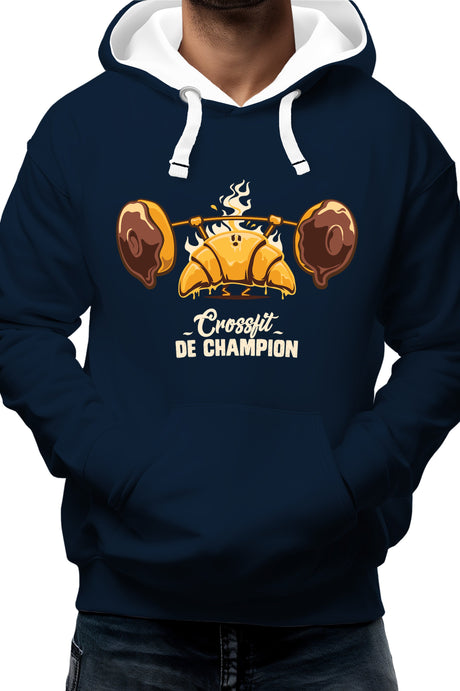 Sweat Adulte Champion des petits dejeuners